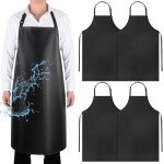 Gotega 4 Pack Adjustable Waterproof Heavy-Duty Aprons