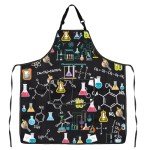 Chemistry Lab Apron with Pockets for Teachers & Students