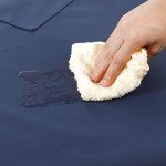 Blue Waterproof Rubber Vinyl Lab Apron with Pockets