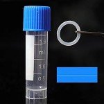 2ml Cryogenic Vials with Screw Caps - 500pcs