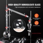 1000ml Lab Distillation Kit - 29 pcs Glassware