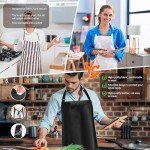 GoldPig 2 Pack Waterproof Rubber Work Aprons
