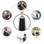 GoldPig 2 Pack Waterproof Rubber Work Aprons