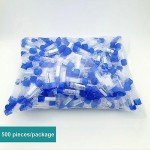 2ml Cryogenic Vials with Screw Caps - 500pcs