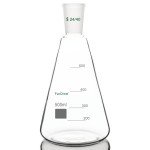 24/40 Borosilicate Glass Erlenmeyer Flask