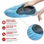 XFasten Eco-Friendly Disposable Shoe Covers - 100 Pack