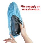 XFasten Eco-Friendly Disposable Shoe Covers - 100 Pack