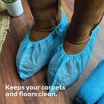 XFasten Eco-Friendly Disposable Shoe Covers - 100 Pack