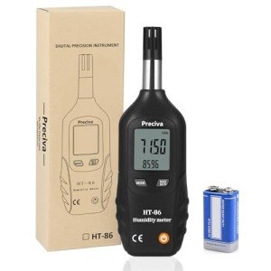 Preciva Digital Thermo-Hygrometer with Dew Point