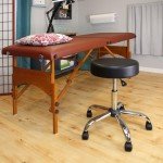 Alera Height Adjustable Backless Lab Stool - Black