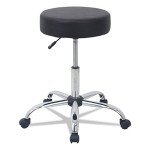 Alera Height Adjustable Backless Lab Stool - Black