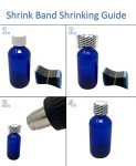 Clear Shrink Sleeves for 2 Oz. Glass Bottles - 500 Count