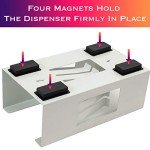 Magnetic Glove Holder and Dispenser - Space Saving