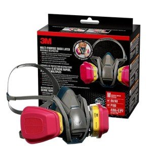 3M Pro MultiPurpose Respirator with Quick Latch