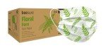 Beesure BE2340 Floral Design Face Mask, Fern Green