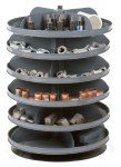 Durham Rotabin with 6 Shelves, 360lbs Capacity