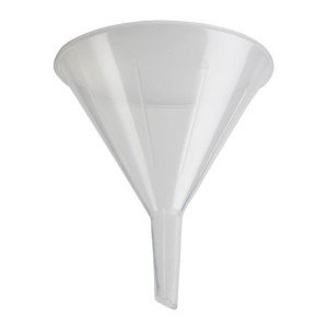 Karter Scientific Short Stem Plastic Funnels 65mm