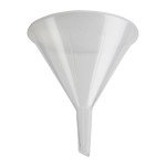 Karter Scientific Short Stem Plastic Funnels 65mm