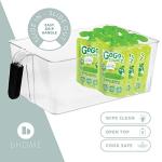 Ice Cube Tray with Scoop and Storage Bin