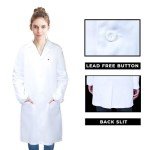 Unisex Cotton Lab Coat for Students & Professionals
