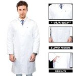 Unisex Cotton Lab Coat for Students & Professionals