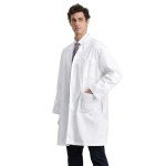 Greenour Men’s White Lab Coat Set, 2-Pack