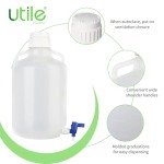 25L Round Carboy Jug with Handle and Lid