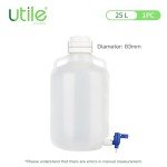 25L Round Carboy Jug with Handle and Lid