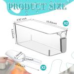 Havawish Ice Bin and Scoop Set for Freezer