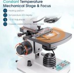 Trinocular Microscope with 5MP Camera and LCD Screen
