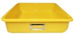 Shirley K's Yellow Storage Tray - 14" x 12" x 4