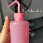 Valchoose 250ml Pink Tattoo Wash Squeeze Bottle