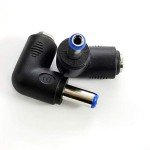 90-Degree DC Power Connector Adapter - 3 Pack