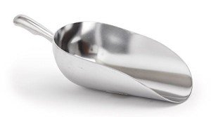 Royal Industries 84 oz Aluminum Dry Goods Scoop