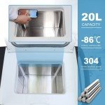 20L Portable Ultra Low Temp Lab Freezer