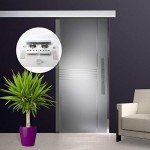 Sliding Barn Door Hardware Track Kit - 4.9FT