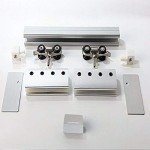 Sliding Barn Door Hardware Track Kit - 4.9FT