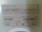 Labconco 6ft Horizontal Clean Bench Hood