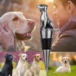 Labrador Retriever Wine Stopper - Perfect Gift for Dog Lovers