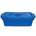 Stackable 9L Blue Ice Pan with Lid
