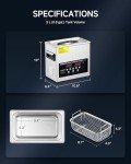 CREWORKS 3L Digital Ultrasonic Cleaner for Tools