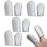 Cowhide Felting Finger Protectors - 10 Pack