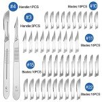 44 PCS Surgical Scalpel Blades with Handles