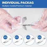 44 PCS Surgical Scalpel Blades with Handles