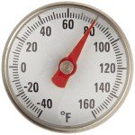 Supco ST01 Stainless Steel Pocket Thermometer 5" Stem