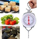 Hanging Dial Scale - 440lbs Mechanical for Kitchen & Fishing