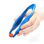 Colorful Plastic Rainbow Tweezers for Kids