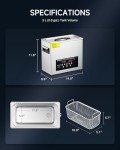 CREWORKS 6L Digital Ultrasonic Cleaner Machine