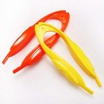 Colorful Plastic Rainbow Tweezers for Kids