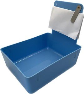 Dental Lab Pan Set - Blue, 12 Count